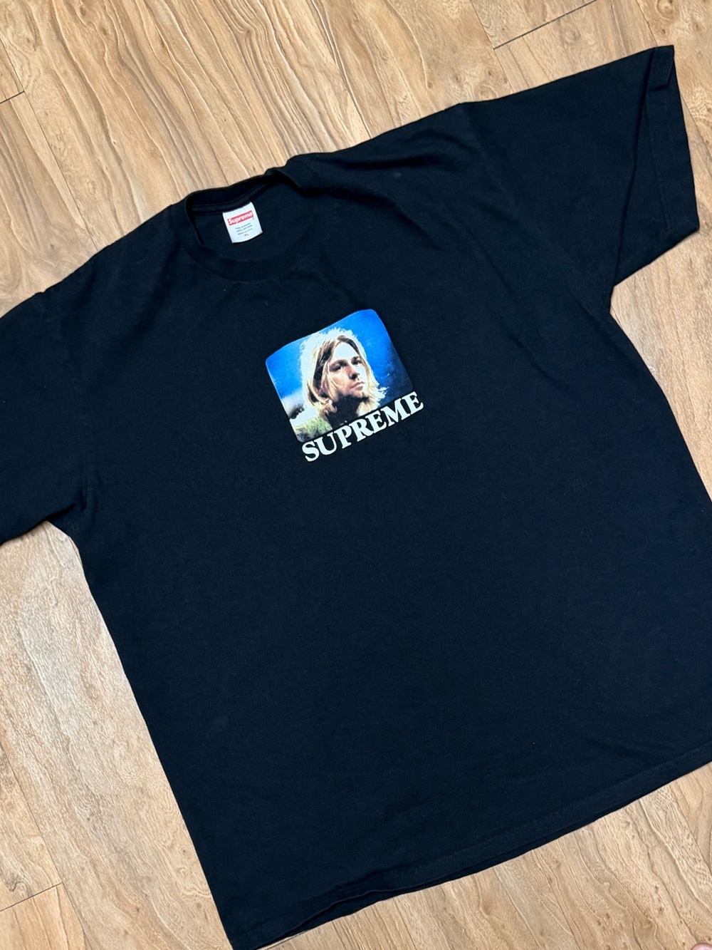 **SUPREME** Kurt Cobain t-shirt SIZE XL - Picture 2 of 5